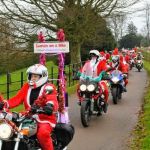 Santas On A Bike, Plymouth, Bristol, Devon, Midlands